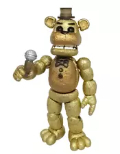 TOY MEXICAN FIGURE FREDDY GOLDEN FIVE NIGHTS AT FREDDY'S 8 INCH