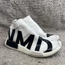 Adidas NMD_CS1 Men's 6 PK City Sock White Black Bold Branding Primeknit EG7538