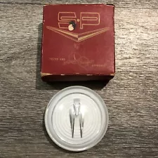 Vintage 1961 1962 Vintage Studebaker Hawk Horn Button Silver Center 3" NOS