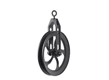 Rustic State Vintage Industrial Look Medium Wheel Farmhouse Pulley for Custom...