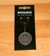 Watch Dogs Fox Logo Metal Rare Keychain Keyring PS3 Xbox 360 Ubisoft Collectible