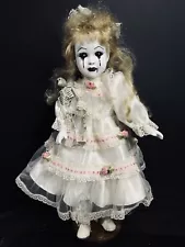 ooak gothic creepy horror dolls Scary Gothic Dark - ENYA