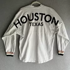 Spirit Jersey Houston Texas For The People White Adult Size S