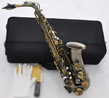 10% OFF High Grade Antique Alto Saxophone Sax High F# New Saxofon FERR SHIPPING