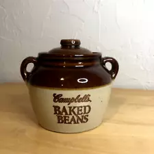 RARE Vintage Campbell's Baked Beans Miniature Bean Pot With Lid USA