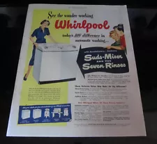 "Estate Sale Find" Saturday Evening Post Advertising Whirlpool Washer Duponts