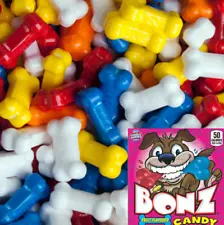 Bonz Dog Bone Shaped Candy for Bulk Vending Machine Case of 11,000 Bones Candy