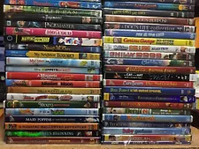 Clearance Sale - New Sealed Disney, Animated, Anime, Family DVD's - 50% discount