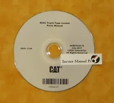 SEBP2434 New CAT 953C Track Type Loader Parts Manual Book CD 2ZN 4TF 8TH