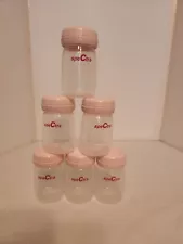 6 speCtra - Wide Neck Baby Bottles - Compatible with Spectra Breast Milk Pump