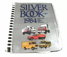 1984 CHEVROLET TRUCK SILVER BOOK DEALERS GUIDE FOR SPECIAL BODIES AND EQUIPMENT