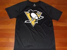 NEW FANATICS PITTSBURGH PENGUINS HOCKEY SHORT SLEEVE JERSEY MENS LARGE