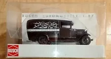 HO SCALE BUSCH 1931 FORD MODEL AA PANEL TRUCK NORTHWEST SOUND SYSTEMS MELODY CAR