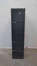 Black 5 Drawer File Cabinet Filing