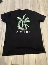 Amiri Banana Tree Tshirt Men (pls Look At Pic For Measurement)