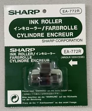 Genuine Sharp Ink Roller for Printing Calculator Red/Black Ref EA-772R