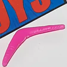 Vtg GI Joe Skymate v1 BOOMERANG original 1991 pink accessory weapon part