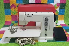 Used Bernina 830 Record with Red Carry Case