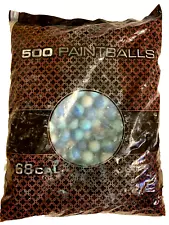 Blue Paintballs 500ct. 68cal New Unopened