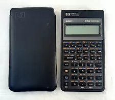 Hewlett Packard RPN Scientific Calculator 32S II w Case 12 Digit Algebra Trig