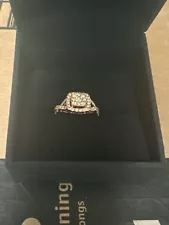 Valentines DAY SALE- Rose Gold Diamond Ring