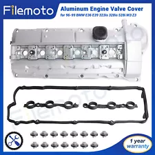 Aluminum Valve Cover for 96-99 BMW E36 E39 323is 328is 528i M3 Z3 11121703341 (For: 1998 BMW 528i)