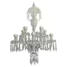 Waterford Crystal - Six Arm - AVOCA Chandelier, Exquisite Discontinued Classic