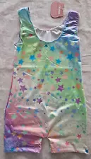 Girls Gymnastics Leotards with Shorts for Gym Tumbling Class 6/7 Years