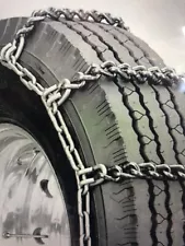 PAIR Of Heavy Duty Truck Tire Chains