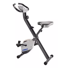 Stamina Cardio Exercise Bike with Heart Rate Sensors and Extra Wide Padded Seat.