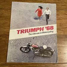 1968 Triumph Line For 1968 Dealership for Sales Brochure