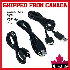 USB Charger Cable For Sony PS Vita PCH-1000 1001 PSP 1000 2000 3000 Go N1000