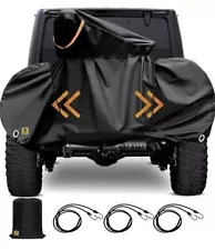 Bike Covers for Transport on Rear Rack,Fits for 2 Bicycles Car RV Travel Use