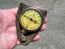 1930s Antique US tire air gauge auto part Vintage Chevy Ford Hot Rod gm bomb 39