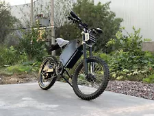 5000w Stealth Bomber Black Off-Road E-Bike 60MPH Sur-Ron, Segway Style USA BIKE