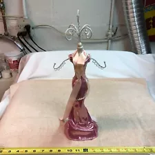 JEWELRY STAND MANNEQUIN DISPLAY STAND OF A WOMAN IN EVENING GOWN