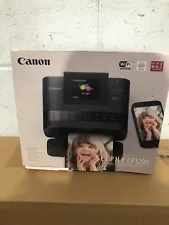 Canon 0599C001 Dye Sublimation Digital Photo Printer - Black Tested