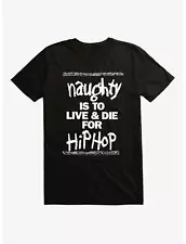 Naughty By Nature Live & Die For Hip-Hop T-Shirt - NEW!! SALE