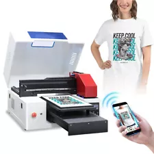 DTG Printer A3 for UV Tshirt Textile Clothes Printing Machine Double PrinterHead