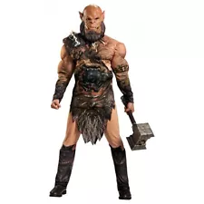 Ogrim Costume Adult World of Warcraft Orc Halloween Fancy Dress