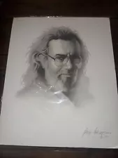 Jerry Garcia Sketch-Original 1993 Not Fade Away