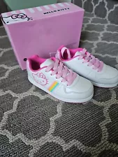 Hello Kitty Sneakers Girls Size 3 White Rainbow Hello Kitty New without box