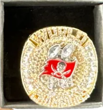 Tampa Bay Buccaneers Paper Weight Super Bowl Ring-Gronkowski-Weighs Over 1 Pound