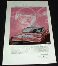 1966 Ford Thunderbird Town Landau Ad, Speed!!