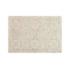 Hand made wool 5X8 6X9 8X10 9X12 10X14 Azulejo Neutral wool area rug carpet sale