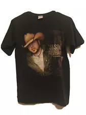 Jason Aldean Relentless Tour 2008 Mens Small T-Shirt Country Music Band￼ anvil