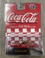 M2 Machines Coca-Cola 1971 Dodge Charger Hemi #RC03 NIP