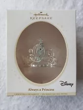 Hallmark Keepsake Always a Princess Disney 2006 Ornament Swarovski Crystals EUC