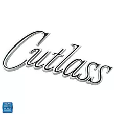 1970 Oldsmobile Cutlass Fender Emblem Cutlass Script - New