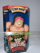 Vintage WWF Tonka Pillow Wrestling Buddies Ultimate Warrior ￼NEW L@@K ð¥